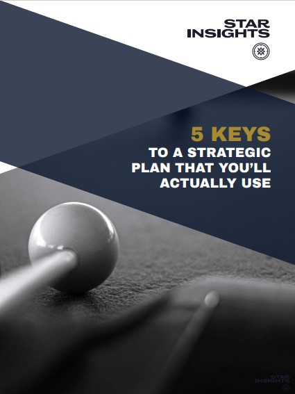cover for 5 Keys To A Strategic Plan That You'll Actually Use eBook