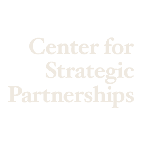 Center for Strategic Partnership logo